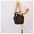FENDI Zucca Canvas Handtasche Schwarz Braun Auth ep16243 - Ansicht 20
