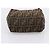 FENDI Zucca Canvas Handtasche Schwarz Braun Auth ep16243 - Ansicht 5