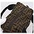 FENDI Zucca Canvas Handtasche Schwarz Braun Auth ep16243 - Ansicht 6