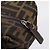 FENDI Zucca Canvas Handtasche Schwarz Braun Auth ep16243 - Ansicht 9