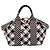 Borsa CHANEL Cruise Line Canvas Nero Bianco CC Auth bs37391A - vista 13
