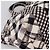 Borsa CHANEL Cruise Line Canvas Nero Bianco CC Auth bs37391A - vista 14