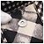 Borsa CHANEL Cruise Line Canvas Nero Bianco CC Auth bs37391A - vista 18