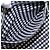 Borsa CHANEL Cruise Line Canvas Nero Bianco CC Auth bs37391A - vista 23