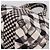 Borsa CHANEL Cruise Line Canvas Nero Bianco CC Auth bs37391A - vista 9