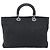 Christian Dior Canage Handtasche Nylon Black Silver Auth ep15999 Schwarz Silber - Ansicht 2