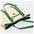 Bolso Tote PRADA Canvas Beige Green Auth gh2350 Verde - vista 14