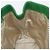 Bolso Tote PRADA Canvas Beige Green Auth gh2350 Verde - vista 23