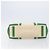 Bolso Tote PRADA Canvas Beige Green Auth gh2350 Verde - vista 7