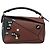Borsa LOEWE Mini Puzzle Ghibli Soot Sprites in pelle 2way Marrone Auth ki6844SM D'oro - vista 13