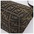 Borsa a tracolla FENDI Zucca Canvas Mamma Baguette Marrone Nero Auth LN210V - vista 17
