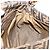 Borsa a tracolla FENDI Zucca Canvas Mamma Baguette Marrone Nero Auth LN210V - vista 24