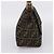 Borsa a tracolla FENDI Zucca Canvas Mamma Baguette Marrone Nero Auth LN210V - vista 3