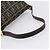 Borsa a tracolla FENDI Zucca Canvas Mamma Baguette Marrone Nero Auth LN210V - vista 7