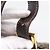 Borsa a tracolla FENDI Zucca Canvas Mamma Baguette Marrone Nero Auth LN210V - vista 9