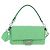 FENDI Zucca Canvas Mamma Baguette Bag Leather 2way Green Silver Auth yk20894SAM Tasche Silber Grün - Ansicht 13