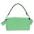 FENDI Zucca Canvas Mamma Baguette Bag Leather 2way Green Silver Auth yk20894SAM Tasche Silber Grün - Ansicht 2
