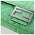 FENDI Zucca Canvas Mamma Baguette Bag Leather 2way Green Silver Auth yk20894SAM Tasche Silber Grün - Ansicht 20