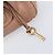 Chloé Borsa a mano Chloe Paddington in pelle beige oro argento Auth BA15798V D'oro - vista 21