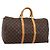 LOUIS VUITTON Monogram Keepall 50 Boston Bag M41426 LV Auth 203125V Monograma