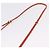 Borsa a tracolla Miu Miu in pelle effetto coccodrillo Orange Gold Auth ka6376 - vista 14