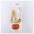 Borsa a tracolla Miu Miu in pelle effetto coccodrillo Orange Gold Auth ka6376 - vista 24