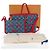 LOUIS VUITTON Monogram denim Neverfull Inside Out Bag Blue M14997 Auth 203843SM Blau - Ansicht 12