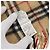Cachecol BURBERRY Nova Check Lã Bege Auth mr3035 - vista 11