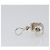 Boucles d'oreilles CHANEL métal Silver CC Auth bs37292 Argenté - vue 4