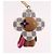 LOUIS VUITTON Damier Azur Vivienne By The Pool Bag Charm M01168 LV Auth ar14317M - vista 3