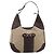 Borsa a tracolla GUCCI Diamante Horsebit Canvas Beige Tono Oro Auth mr2925V - vista 13