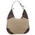 Borsa a tracolla GUCCI Diamante Horsebit Canvas Beige Tono Oro Auth mr2925V - vista 2