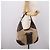 Borsa a tracolla GUCCI Diamante Horsebit Canvas Beige Tono Oro Auth mr2925V - vista 22