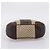 Borsa a tracolla GUCCI Diamante Horsebit Canvas Beige Tono Oro Auth mr2925V - vista 5