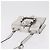 Miu Miu Schultertasche Leder Silber Authentisch 206274M - Ansicht 14
