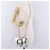 Miu Miu Schultertasche Leder Silber Authentisch 206274M - Ansicht 29