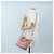 Borsa a mano Miu Miu in pelle 2way Rosa Tono Oro Auth 205829A - vista 32