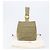 Bolso Salvatore Ferragamo Satin Gold Auth bs37259 - vista 12