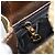 Bolso Salvatore Ferragamo Satin Gold Auth bs37259 - vista 20