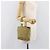 Bolso Salvatore Ferragamo Satin Gold Auth bs37259 - vista 22