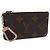 LOUIS VUITTON Monogram Pochette Cles Coin Purse M62650 LV Auth 206139 Monogramma