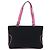 Sac à épaule Salvatore Ferragamo en coton noir et argent Auth ar14295 Argenté - vue 13