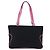 Sac à épaule Salvatore Ferragamo en coton noir et argent Auth ar14295 Argenté - vue 2