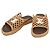 LOUIS VUITTON LV Waffles Sandals Rubber 6 LV Auth 204935M