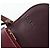Borsa a tracolla LOEWE Anagram Gate Pochette in pelle Wine Red Gold Auth bs37417A D'oro Bordò - vista 21