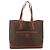Céline Saco Tote CELINE Macadam PVC Brown Gold Tone Auth BA16170 Marrom - vista 13