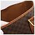 Céline Saco Tote CELINE Macadam PVC Brown Gold Tone Auth BA16170 Marrom - vista 8