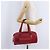 Borsa a mano LOUIS VUITTON Epi Soufflot Rossa M52227 LV Auth 203851V Rosso - vista 27
