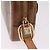 LOUIS VUITTON Monogram Vernis Christy MM Shoulder Bag Bronze M91109 Auth ep16263 Bronzo - vista 19
