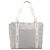 CHANEL Sport Tote Bag Nylon Grau Silber CC Auth bs37193 Braun - Ansicht 13